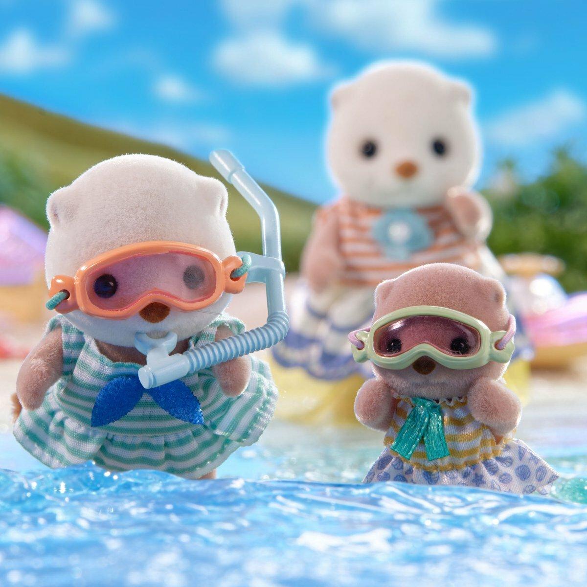 Sylvanian Families - Sea Otter Sisters - Komplet za plivanje 5804