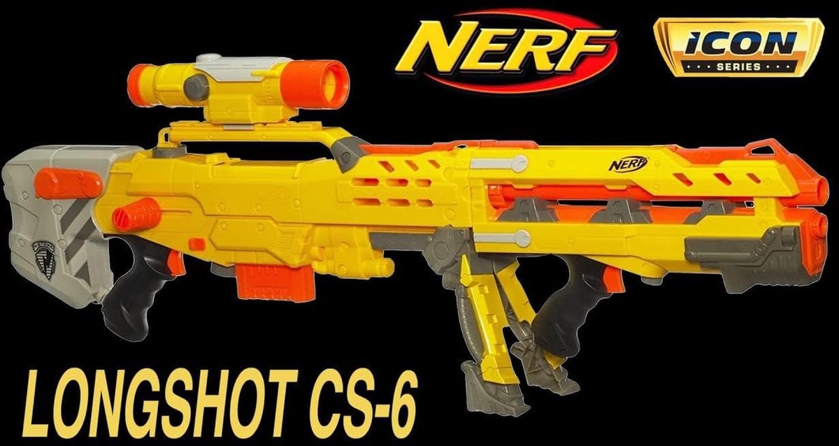 Nerf N-Strike Icon - Longshot CS-6