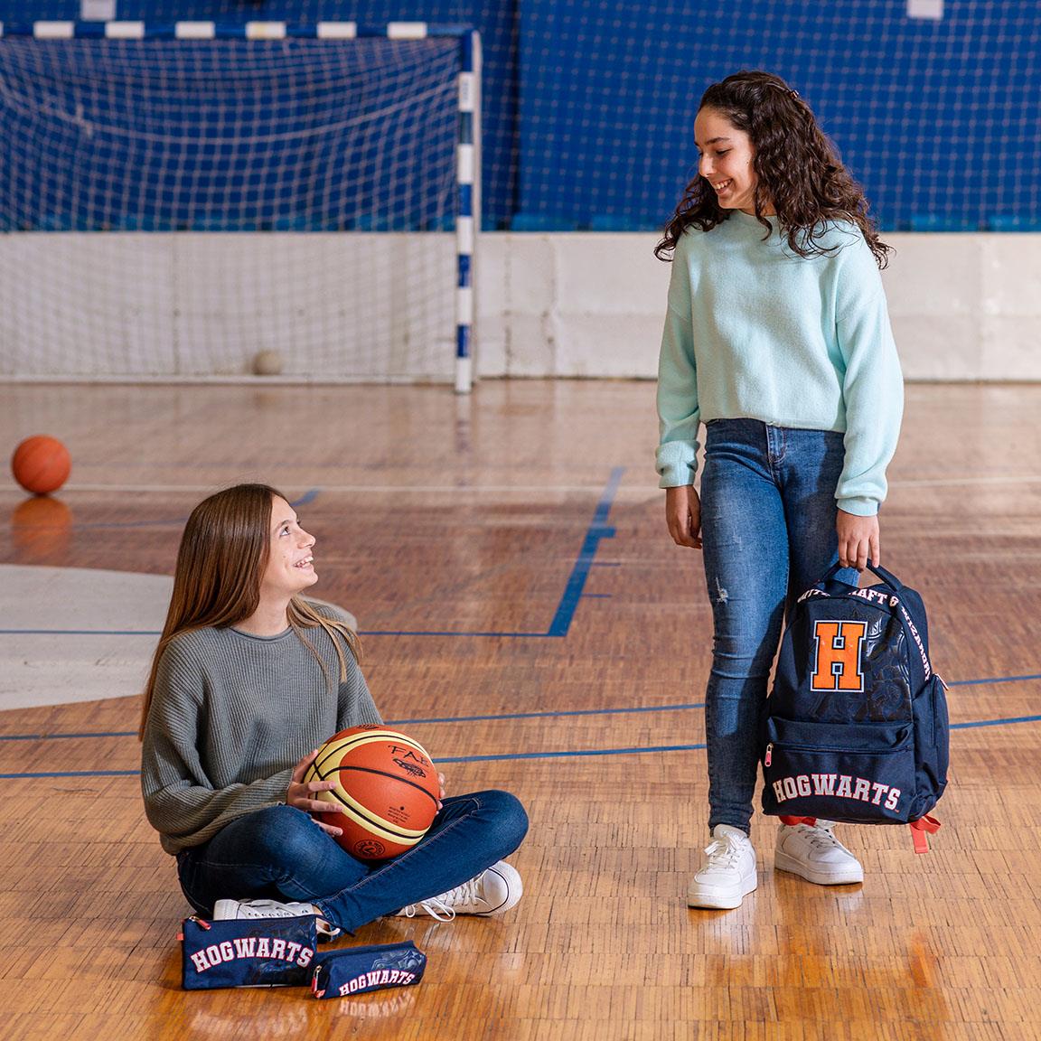 Šolski nahrbtnik Harry Potter temno moder