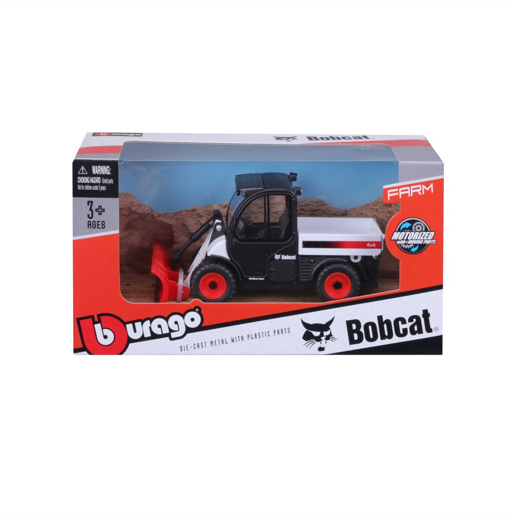 Bburago die cast bobcat motorized