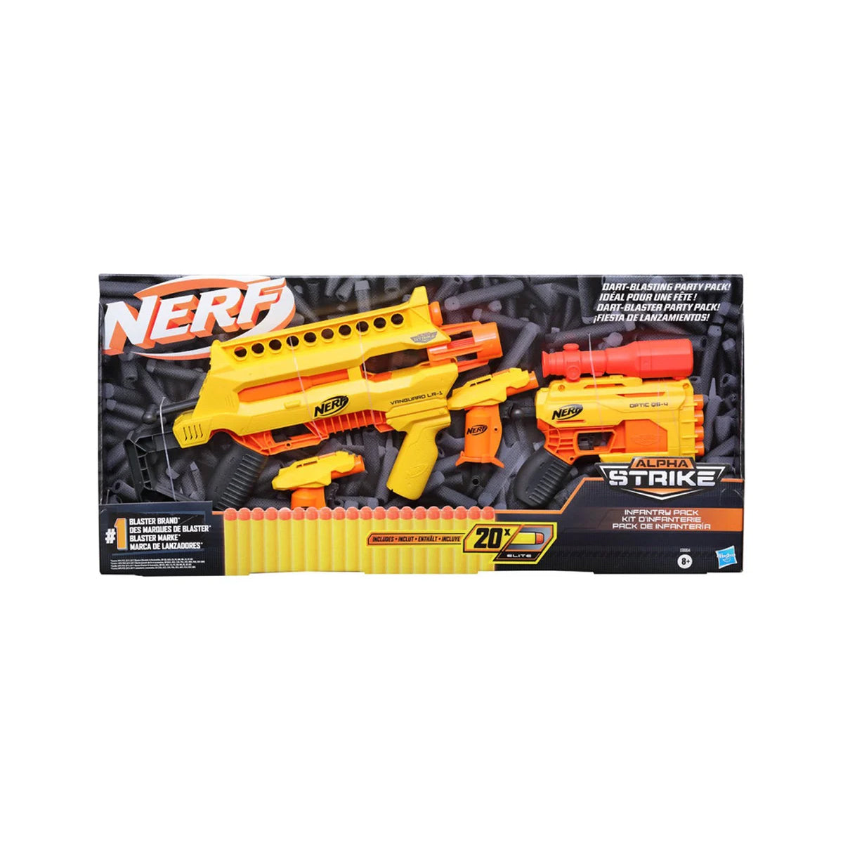 Arma in Infantry pack (Yellow) 32x68 cm Alpha Strike Nerf