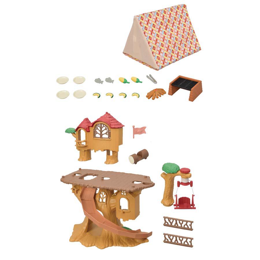Sylvanian Families - Adventure Treehouse Poklon set - Camper Edition