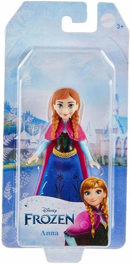 Mattel Disney Frozen - mala lutka Anna (9 cm) (HPD46)