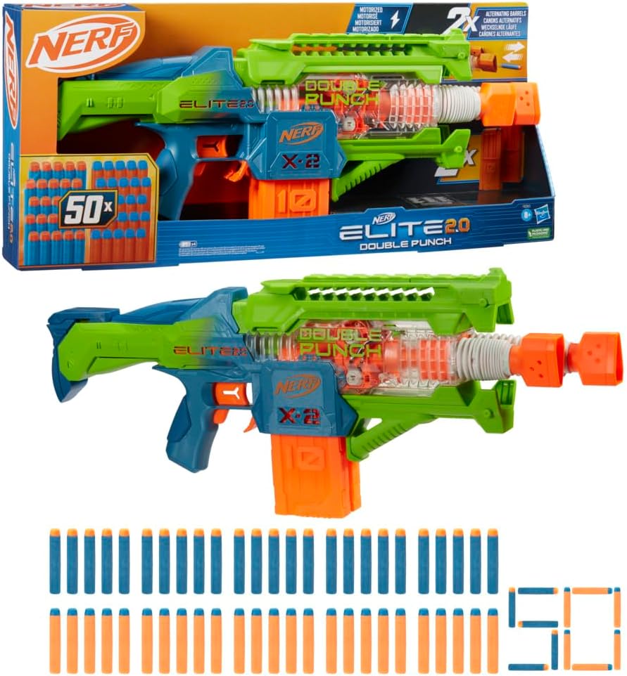 Nerf Elite 2.0: Double Punch Motorni Blaster