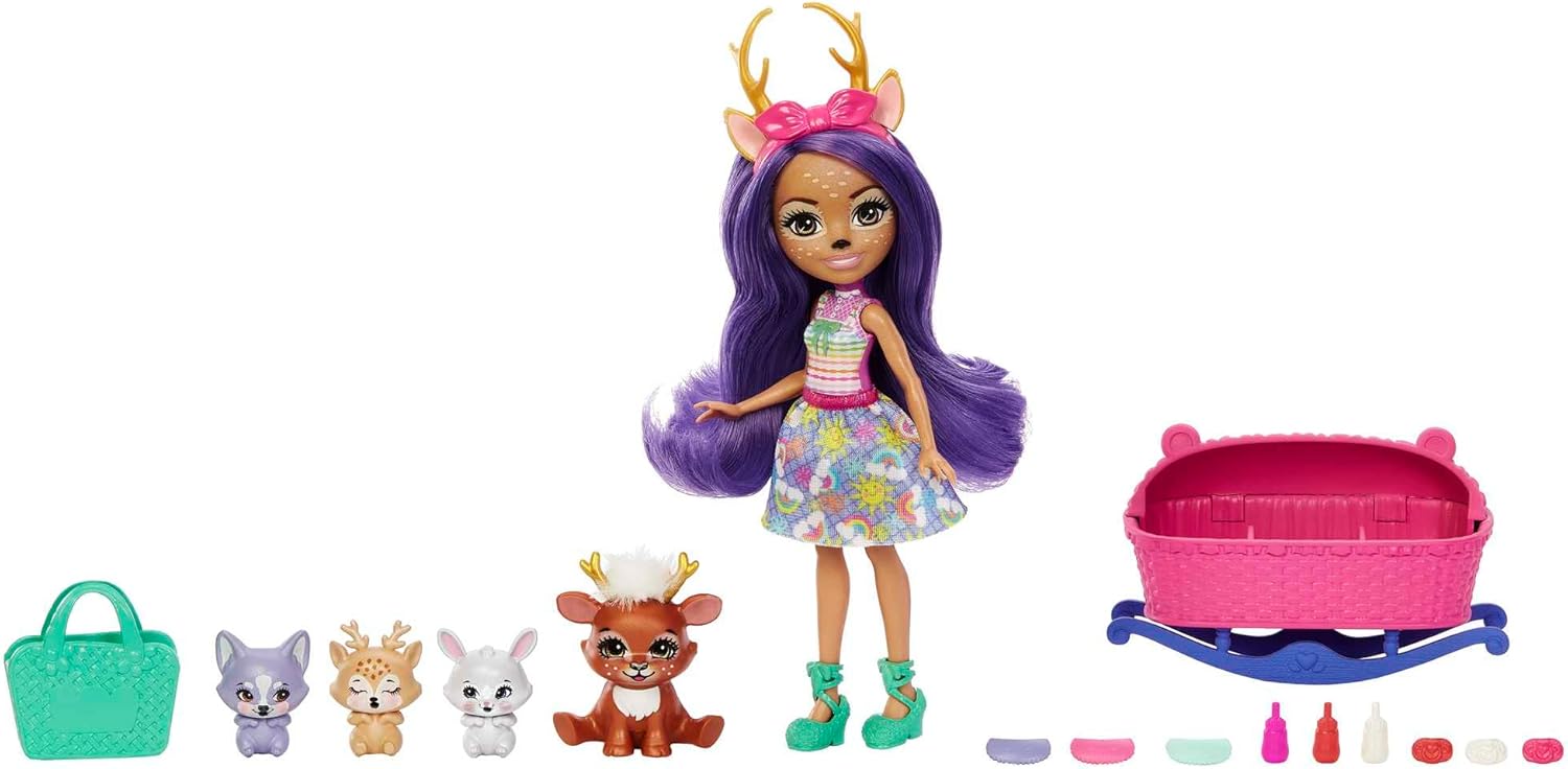 Mattel Enchantimals: Najbolji prijatelji bebe - Danessa Deer & Sprint (HLK84)