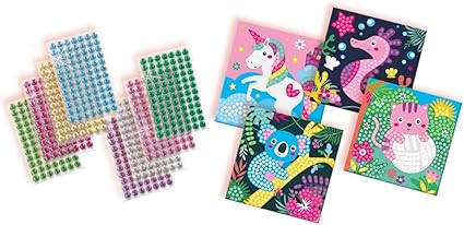 Diamantno slikanje - Veseli živali