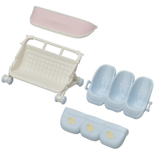 Voziček za trojčke