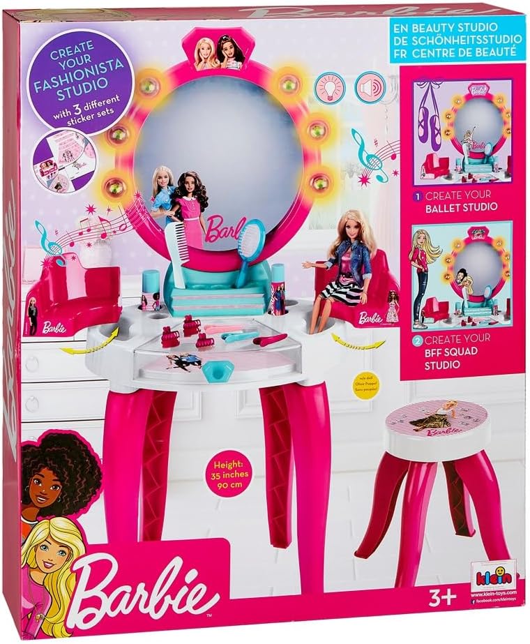 Barbie - Lepotni studio s svetlobno in zvočno funkcijo