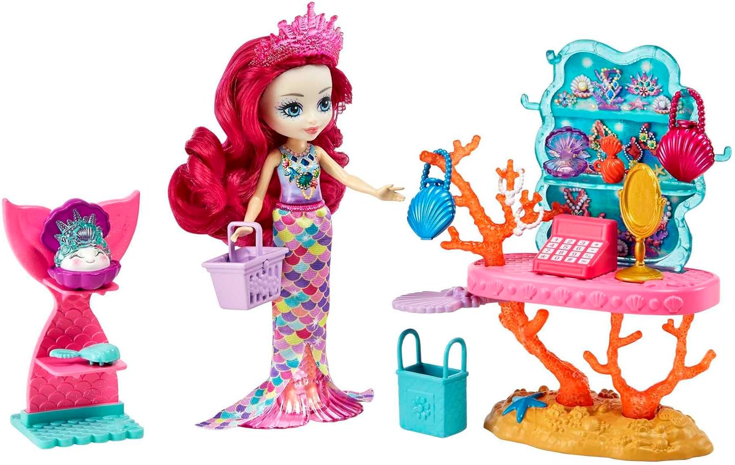 Mattel Royal Enchantimals - Prodavaonica morskog blaga (HCF71)