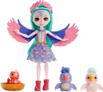 Mattel Enchantimals: Main Street City Tails - Filia Sparrow Family (HKN15)