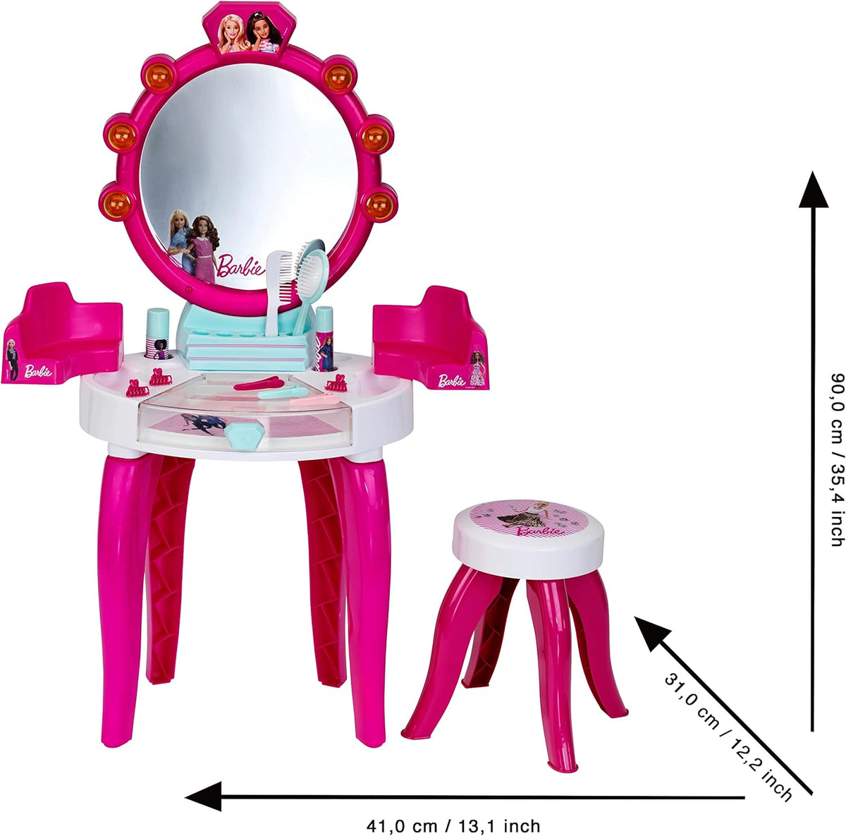 Barbie - Lepotni studio s svetlobno in zvočno funkcijo