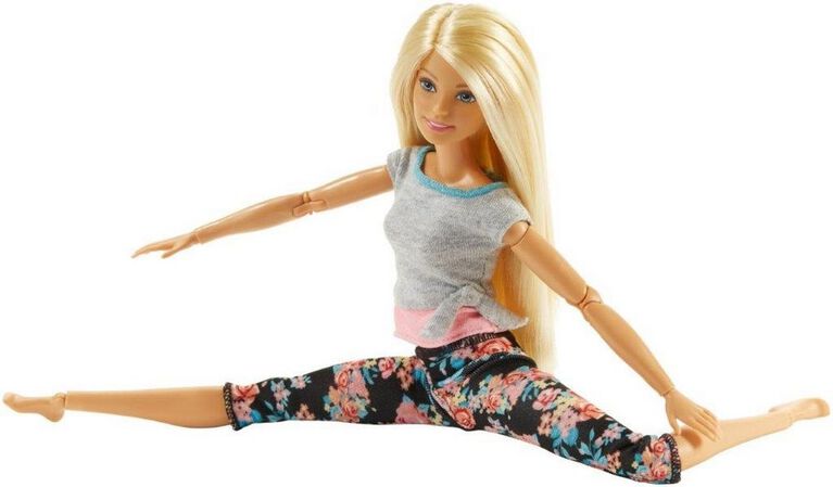 Mattel Barbie made to move - Blondinka (FTG81)