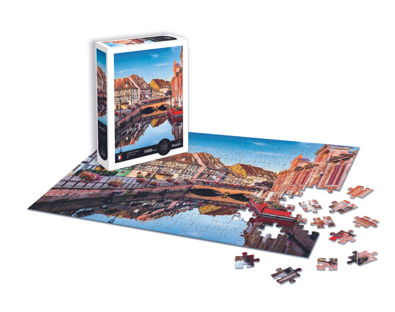 Puzzle 1000 dijelova - La Petite Venise De Colmar - Alsace