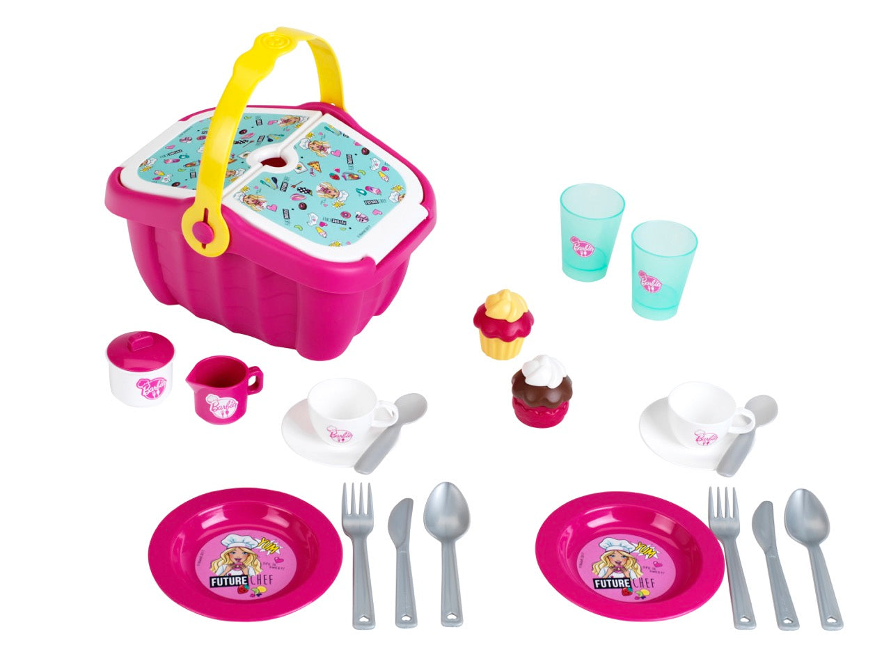Barbie - Košara za piknik s dodacima