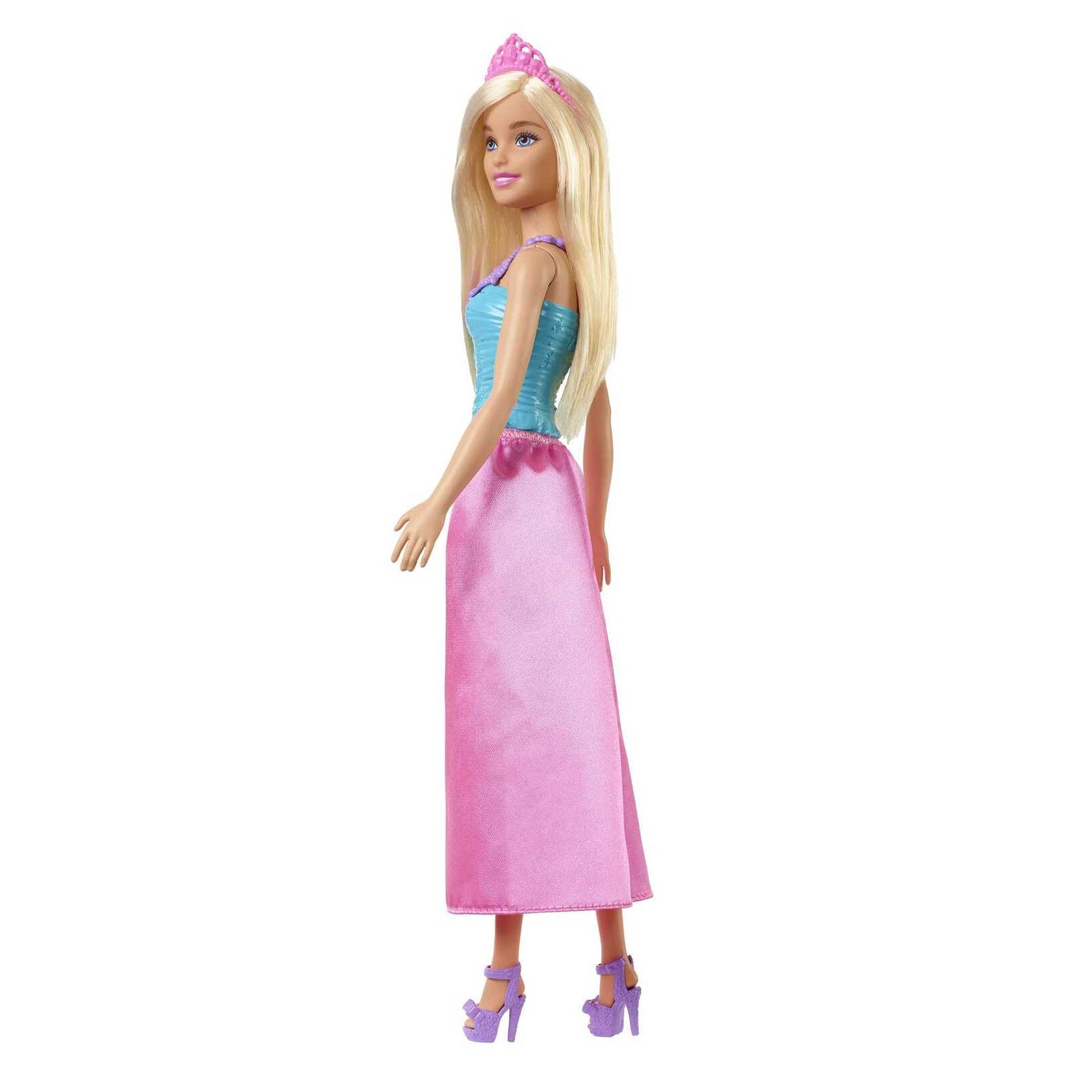 Mattel Barbie - Lutka z roza obleko in blond lasmi (HGR01)