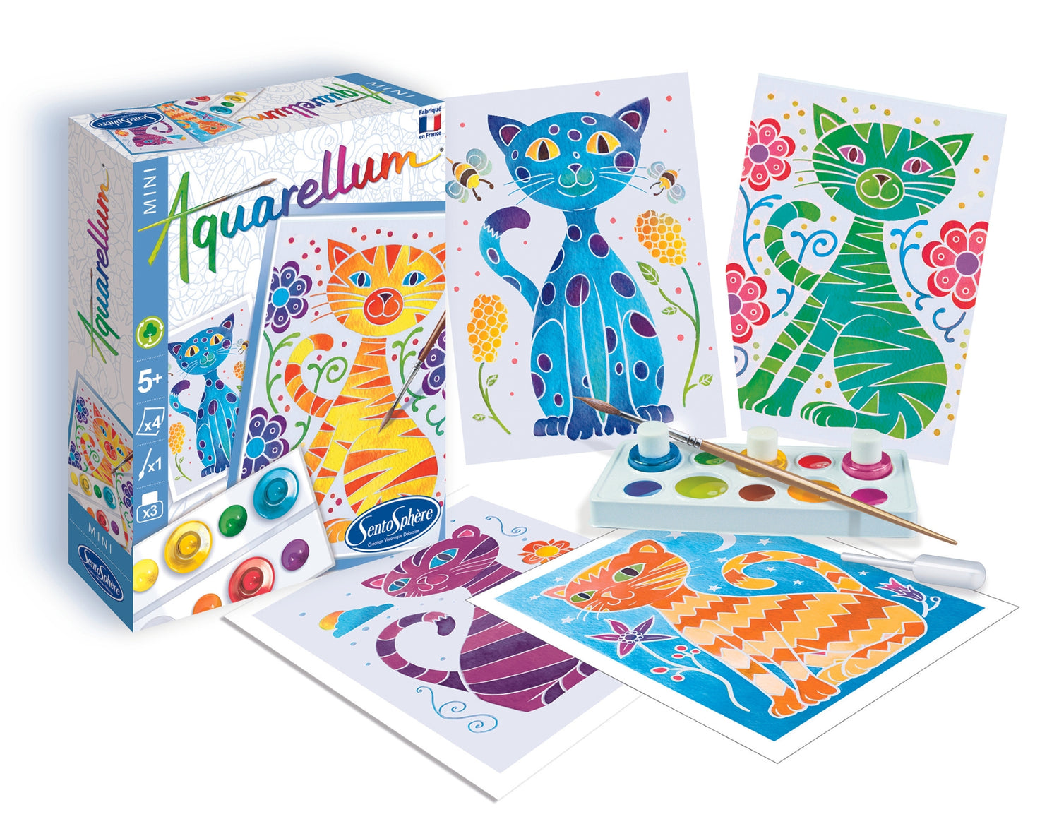 Aquarellum Mini - Mačke