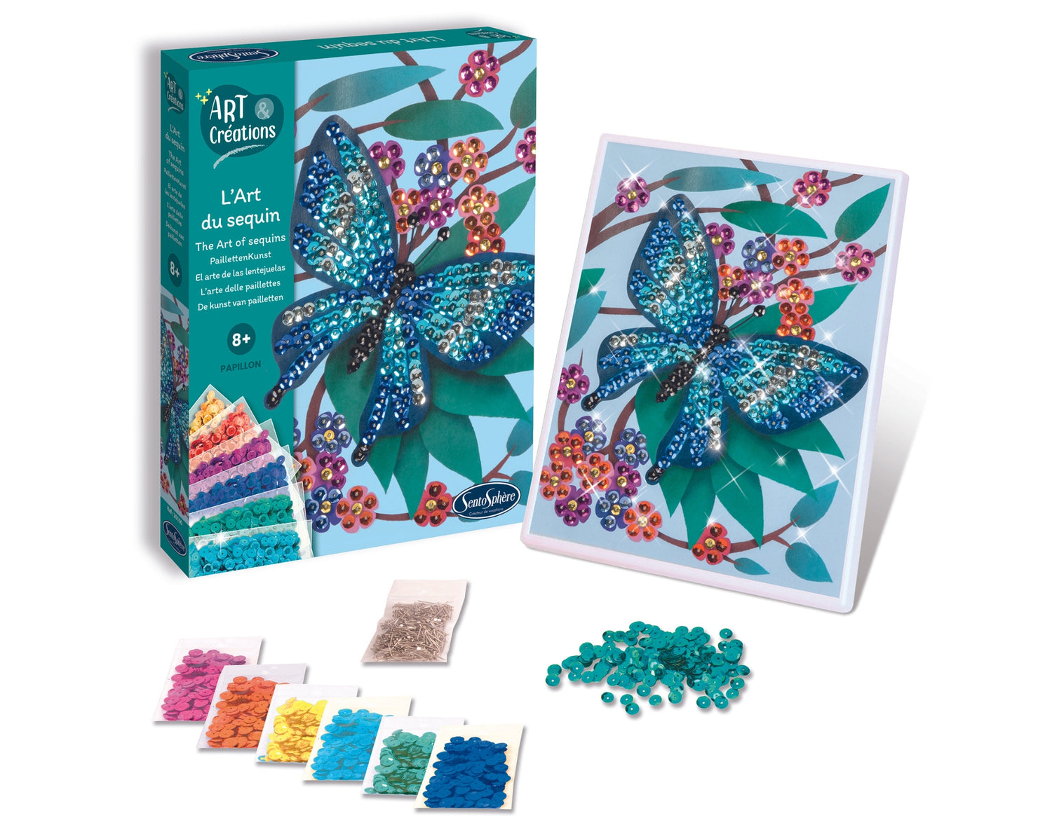 Art & Creations L'art Du Sequin - Leptir