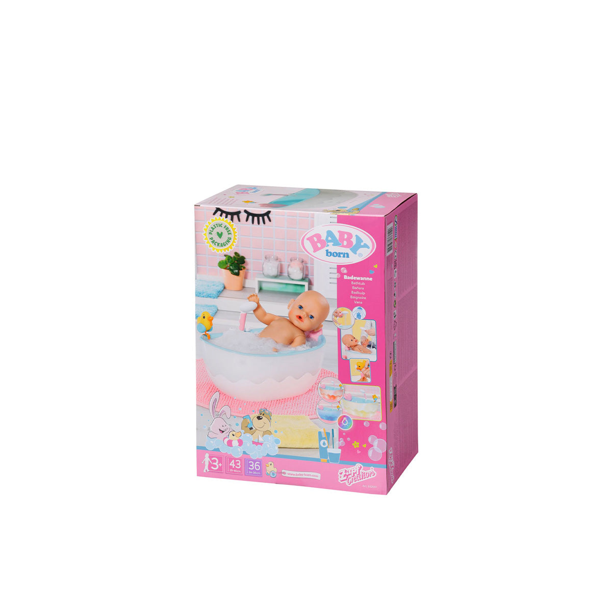 Zapf Creation: Baby Born - Kopalna kad (832691-116722)