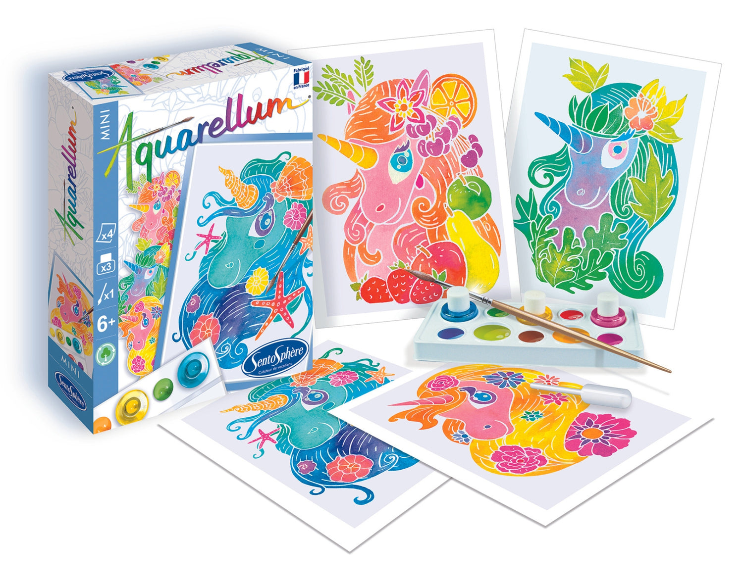 Aquarellum Mini - Jednorozi