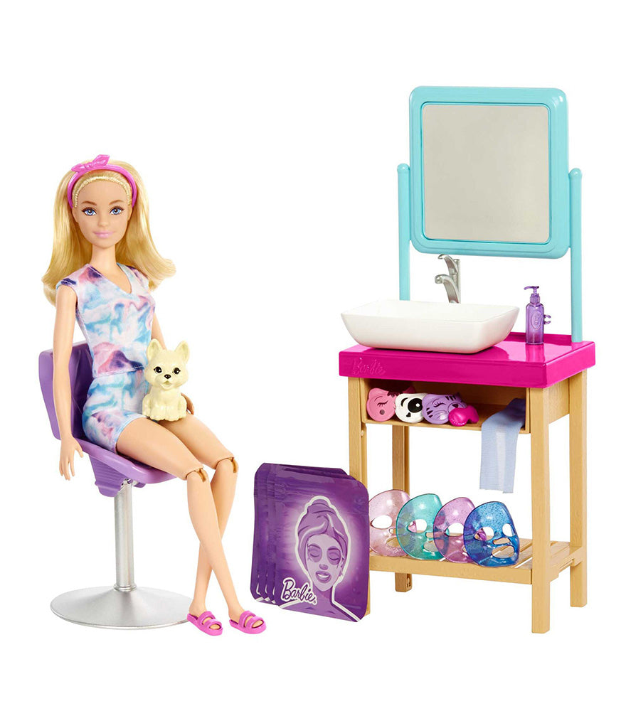 Mattel Barbie - dnevna banja sa sjajnom maskom (HCM82)