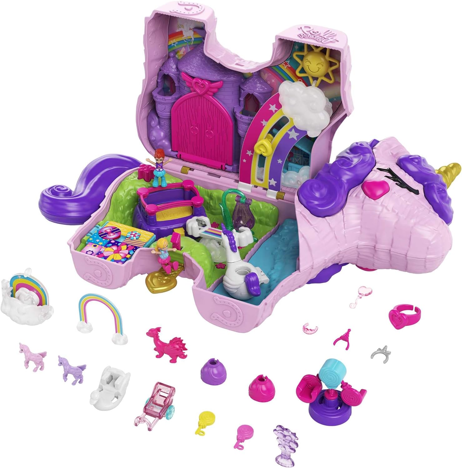 Mattel Polly Pocket - Zabava s jednorogom (GVL88)