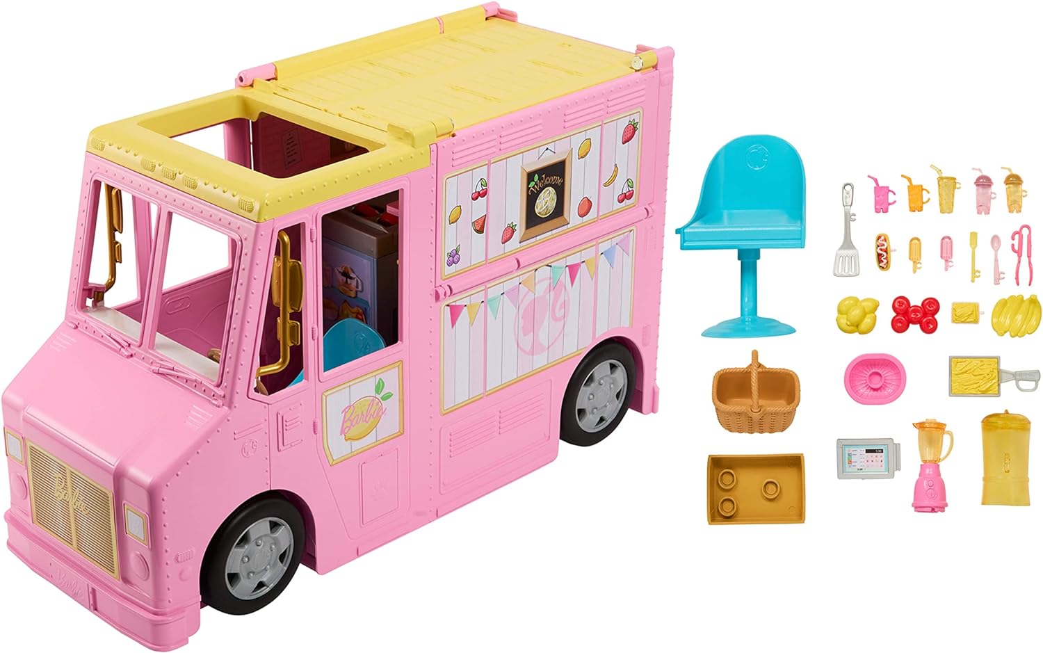 Mattel Barbie - Kamion s limunadom (HPL71)