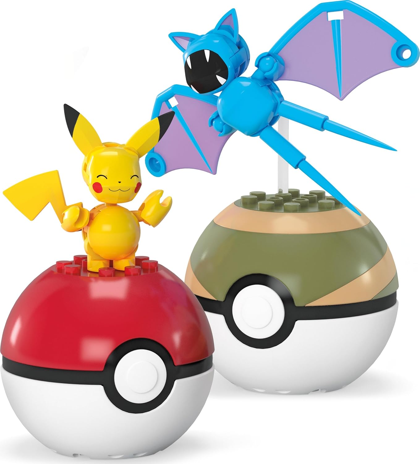 Mattel Mega Pokemon - Pikachu i Zubat Pokeballs (HXP12)
