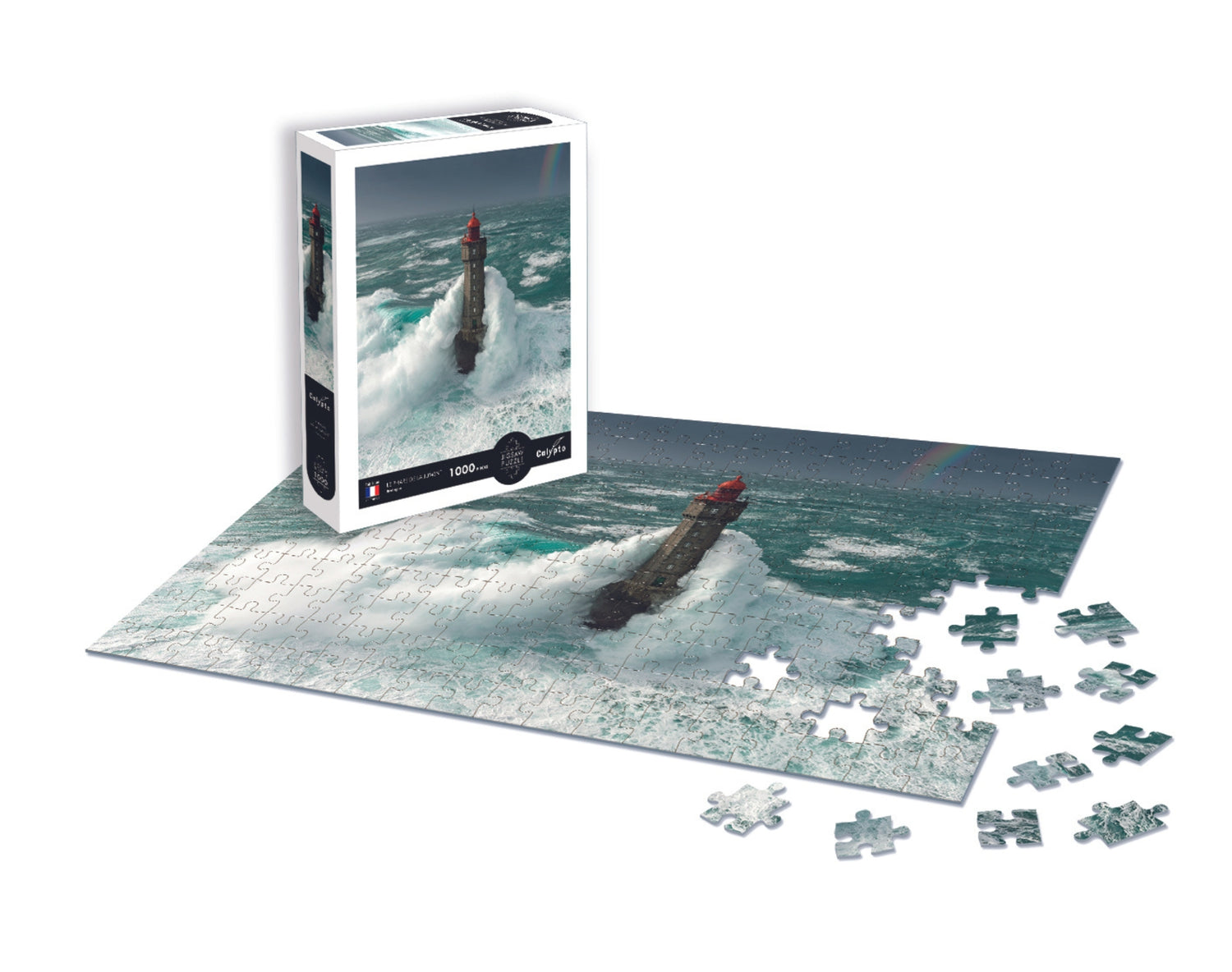 Puzzle 1000 dijelova - Le Phare De La Jument - Bretagne