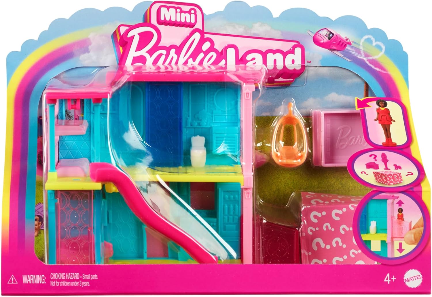 Mattel Barbie: Mini BarbieLand - Kuća, lutka i dodaci (HYF46)