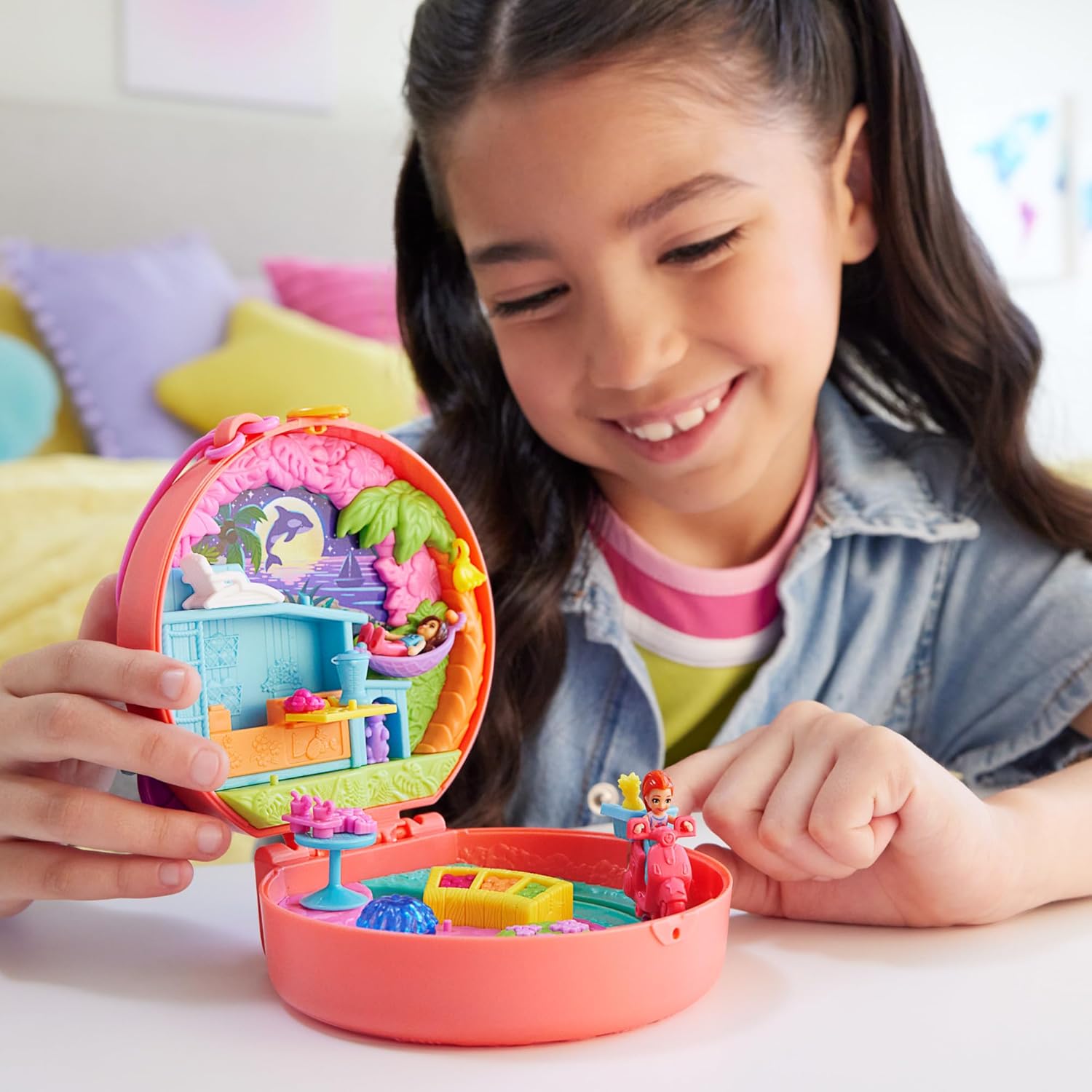 Mattel Polly Pocket: Adventures in Rio - Avanturistički moped (HWN98)