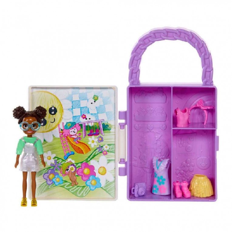Mattel Polly Pocket - Lil' Styles torbica bijela (HTV03)