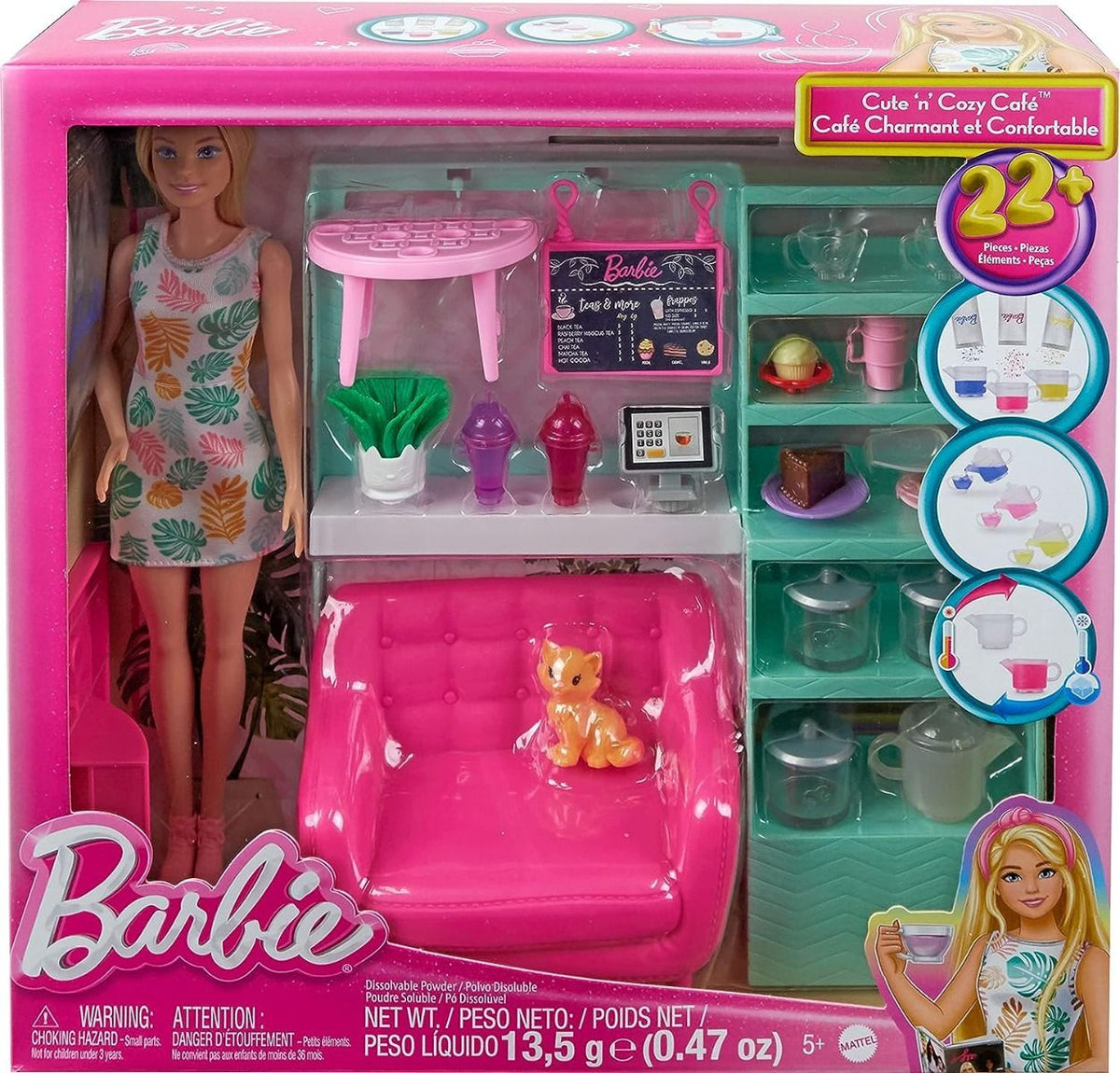 Mattel Barbie: Wellness - Ljubka kavarna 'N' Cozy (HKT94)