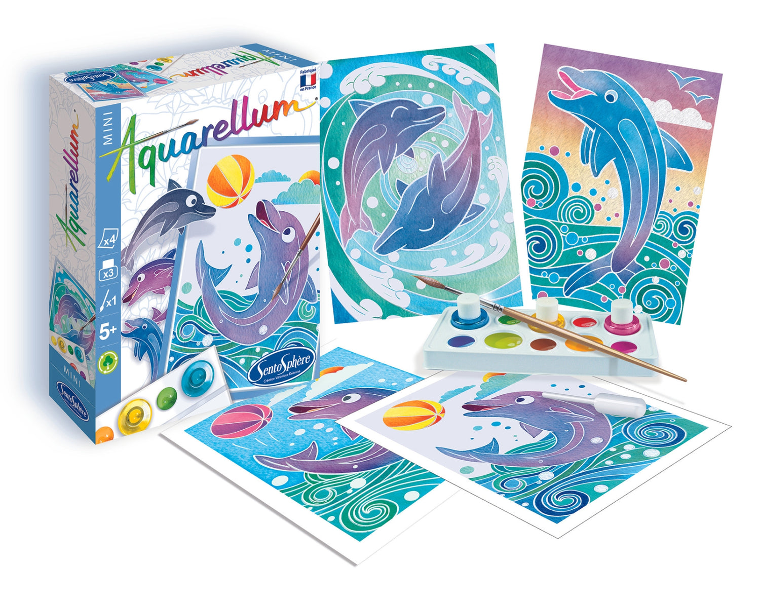 Aquarellum Mini - Delfini