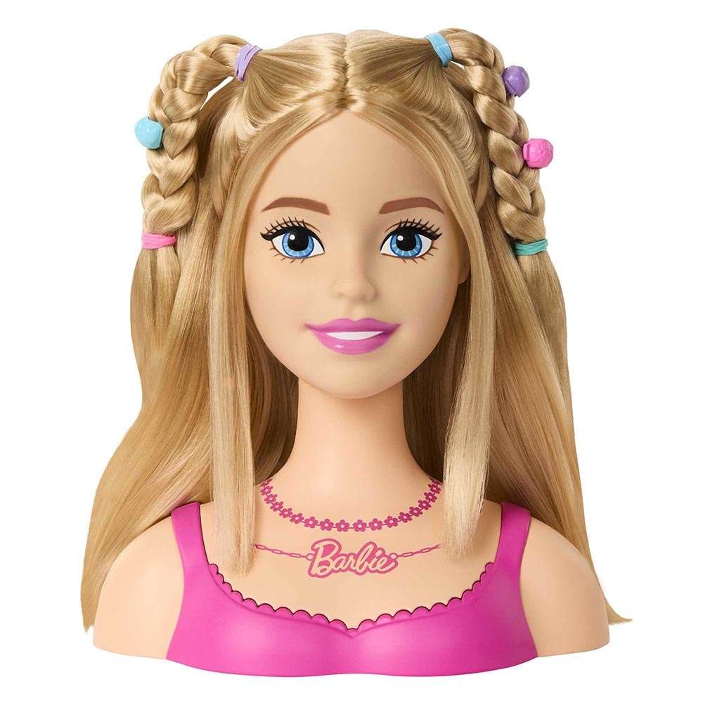 Mattel Barbie - glava za oblikovanje kose (HMD88)