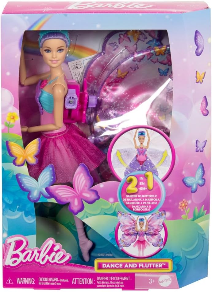 Mattel Barbie - Dance and Flutter Doll (HXJ10)