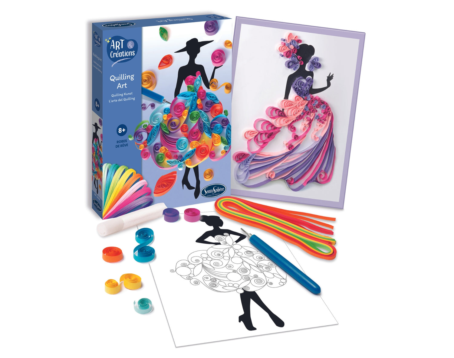 Art & Creations Quilling Art - Haljine iz snova