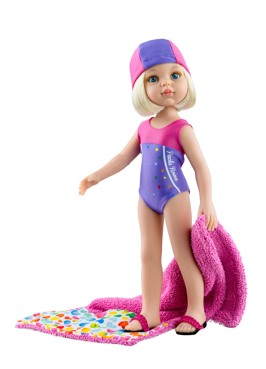 Lutka Las Amigas Claudia plivačica 32cm