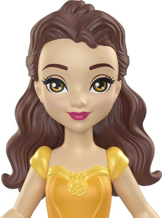 Mattel Disney Princess - Mala lutka Belle (9 cm) (HLW78)