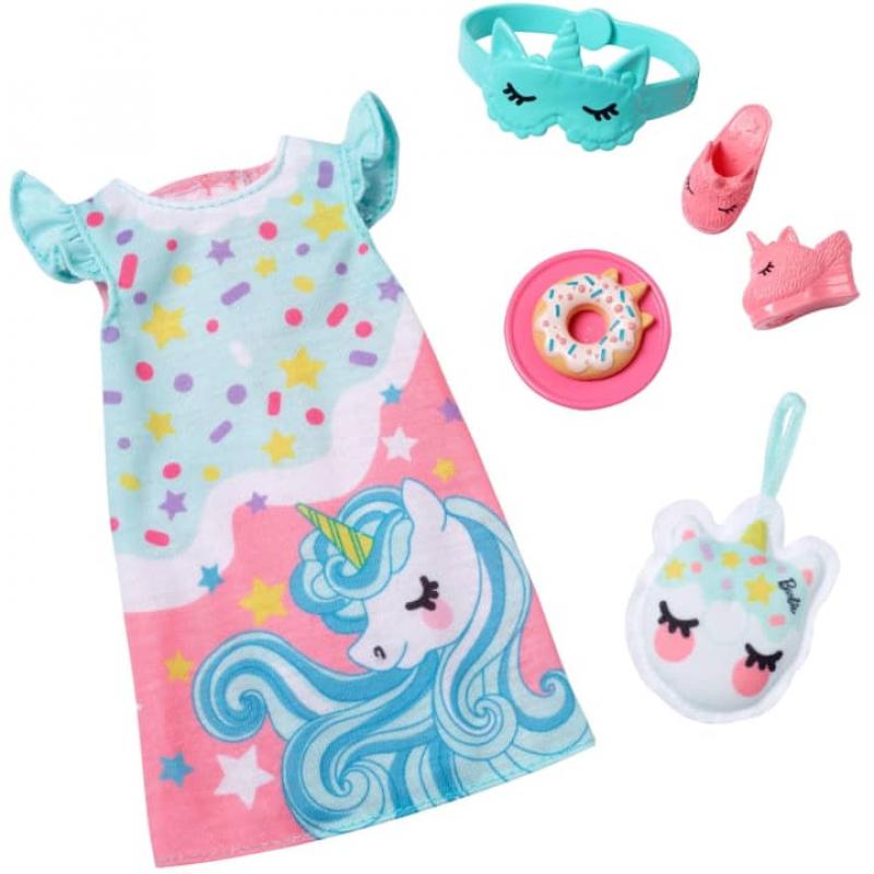 Mattel Barbie - Fashion Unicorn pidžama set za spavanje (HMM57)