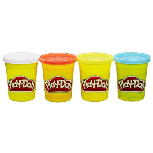 Hasbro Play-Doh - Classic Color Tube Set (Paket od 4) (B6508)