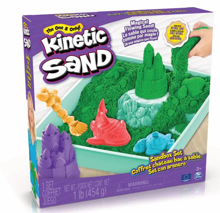 Kinetički pijesak - set pješčanika - zeleni (20143455-20146487)