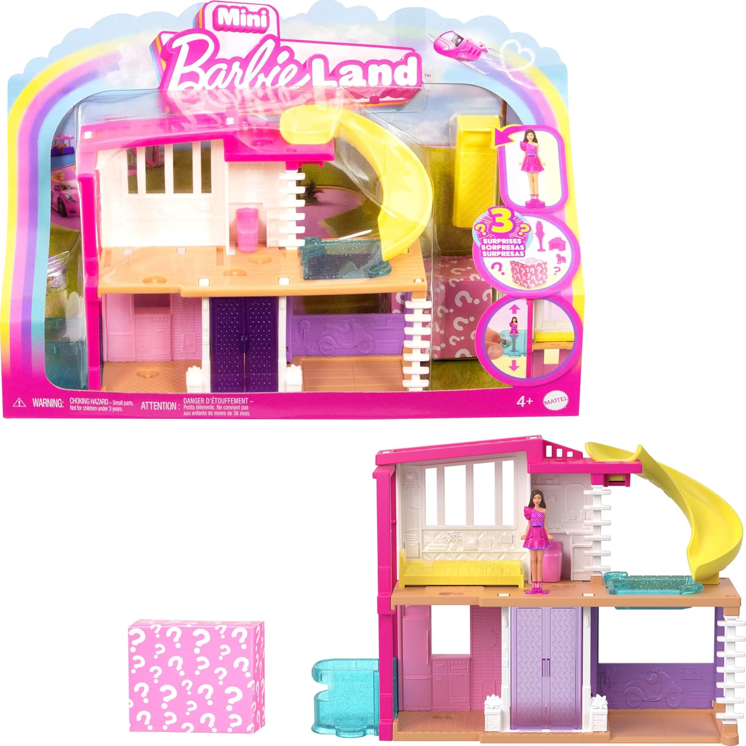 Mattel Barbie: Mini BarbieLand - Kuća, lutka i dodaci (HYF47)
