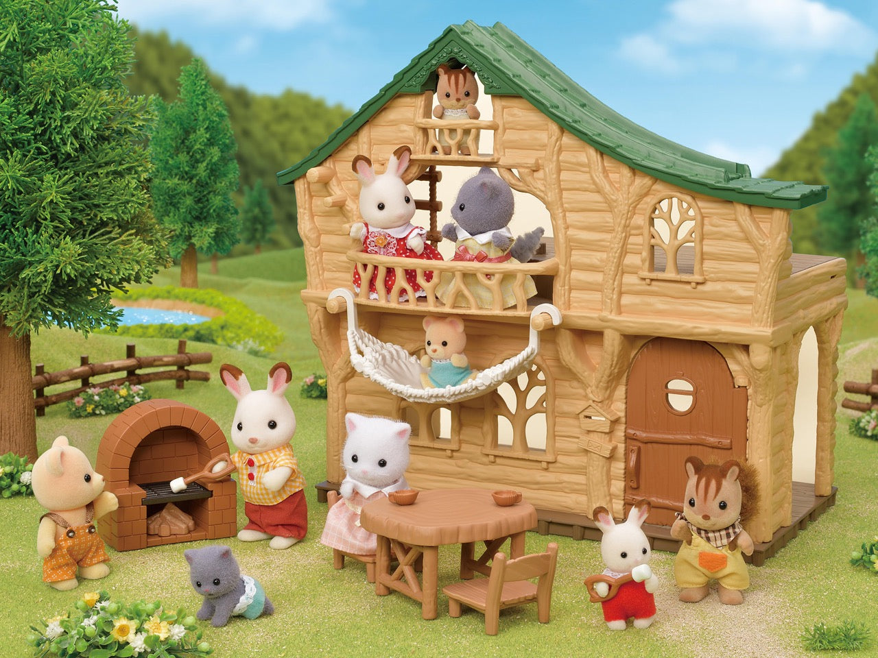 Sylvanian Families - Vila uz jezero 5451