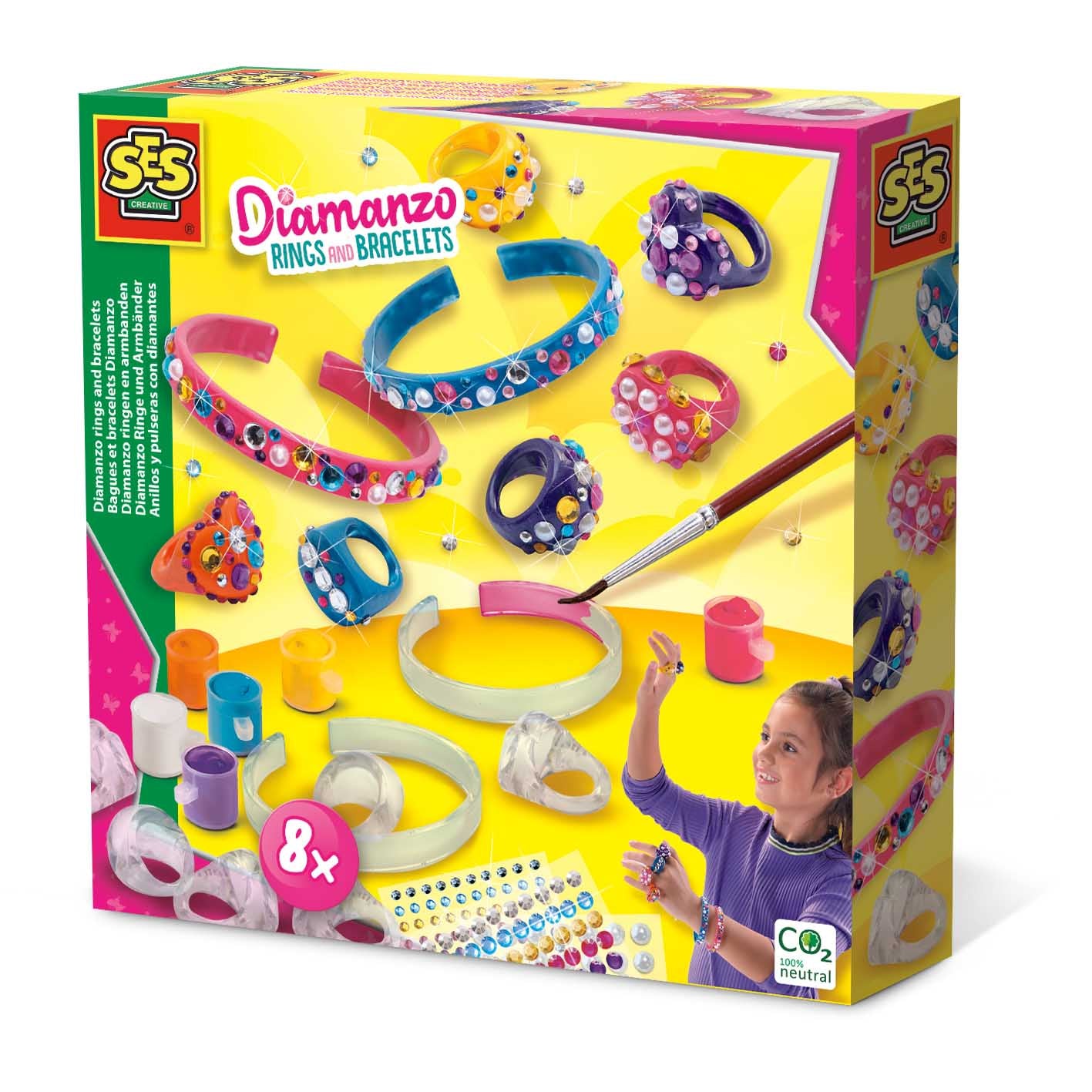 Diamanzo prstani in zapestnice