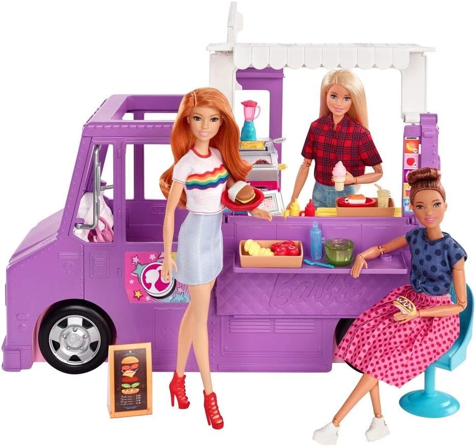 Mattel Barbie - kamion s hranom (GMW07)