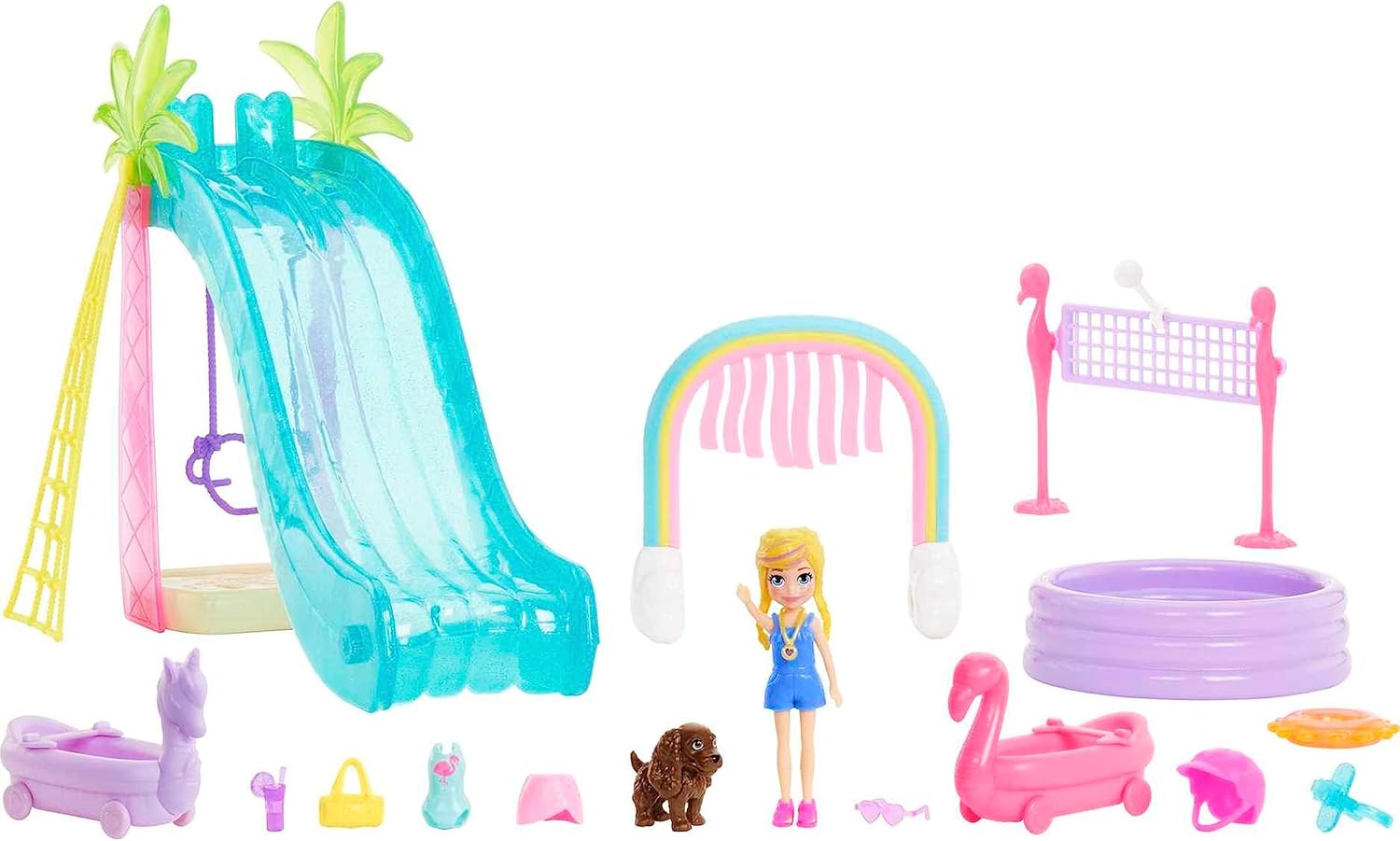 Mattel Polly Pocket - Sunčani zabavni park (HDW63)