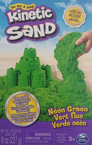 Kinetic Sand - set pješčanika - neon zelena (20138720)
