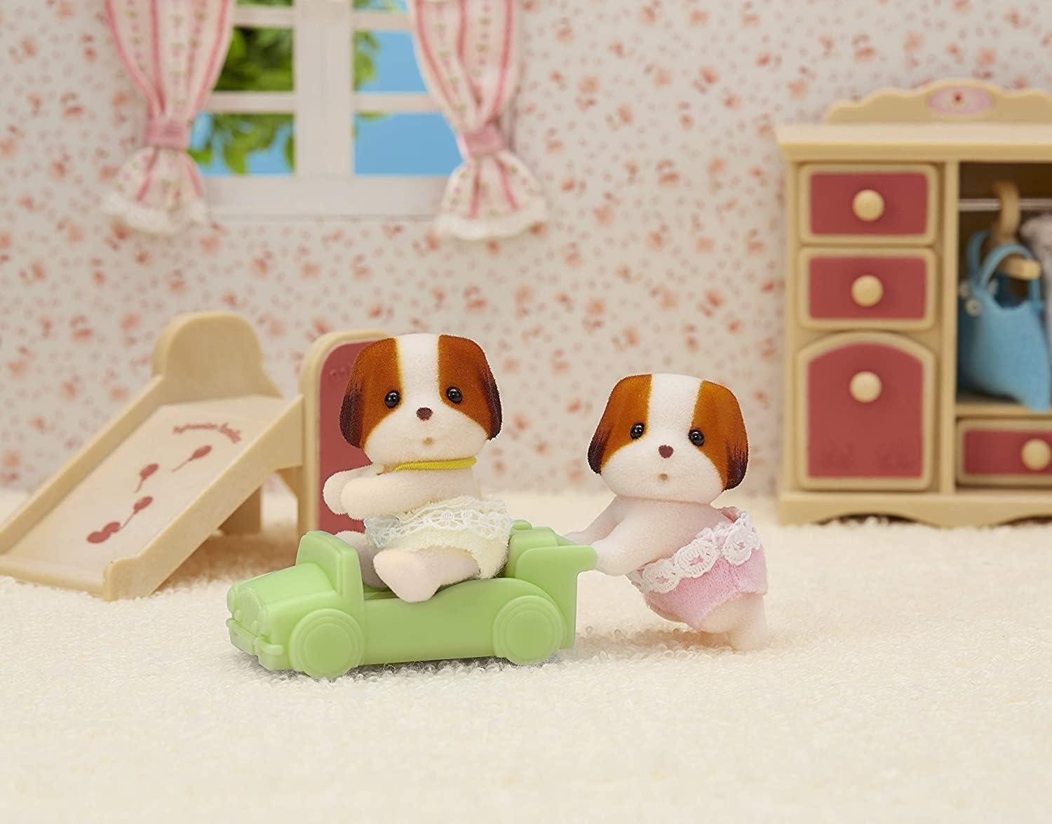 Sylvanian Families Rag Dog Twins 5428