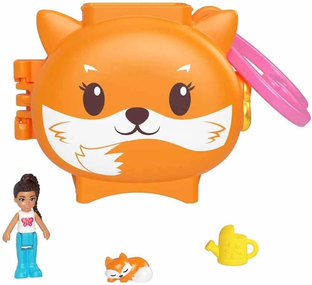 Mattel Polly Pocket Mini - Compact Fox set za igru (HRD39)