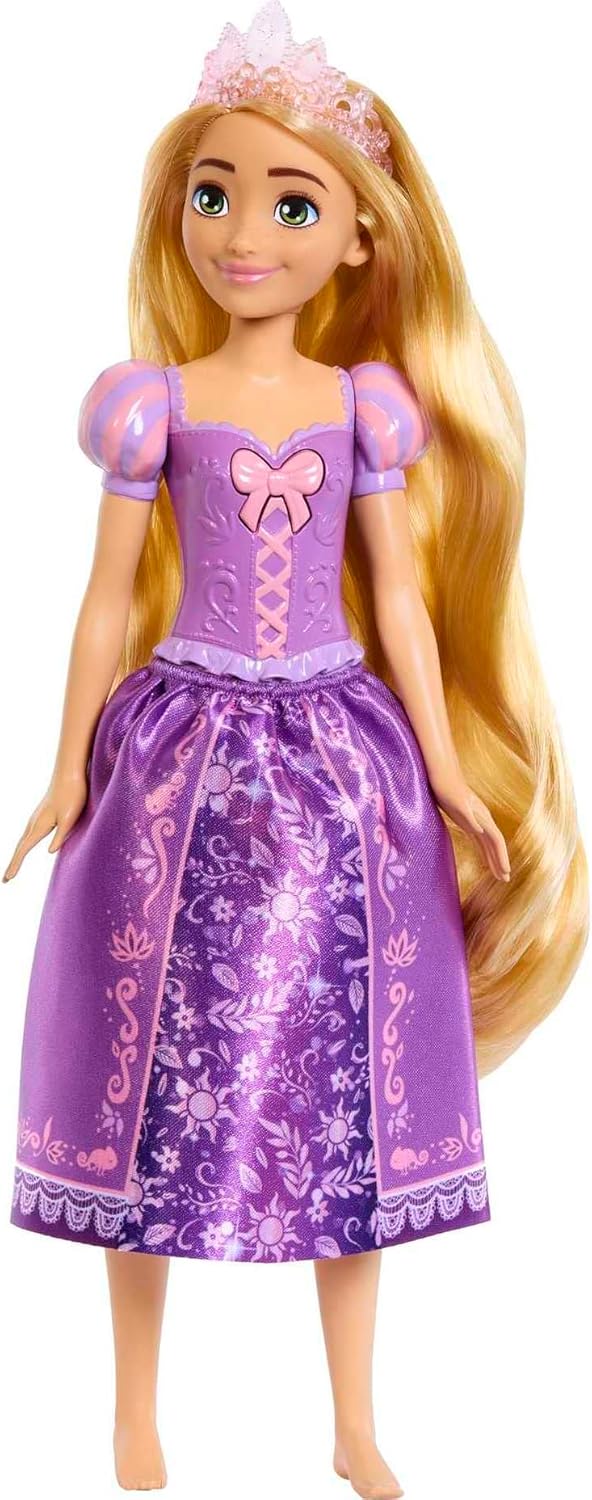 Mattel Disney Princess - Zlatokosa pjevajuća lutka (engleski jezik) (HPD41)